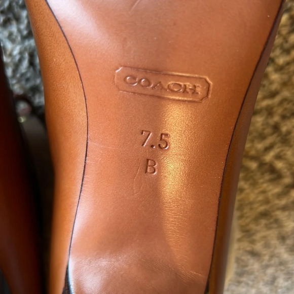 NWOT Coach Women’s 7.5 Calfskin Shearling Fur‎ Lined Leather Malia Bootie - Picture 5 of 7